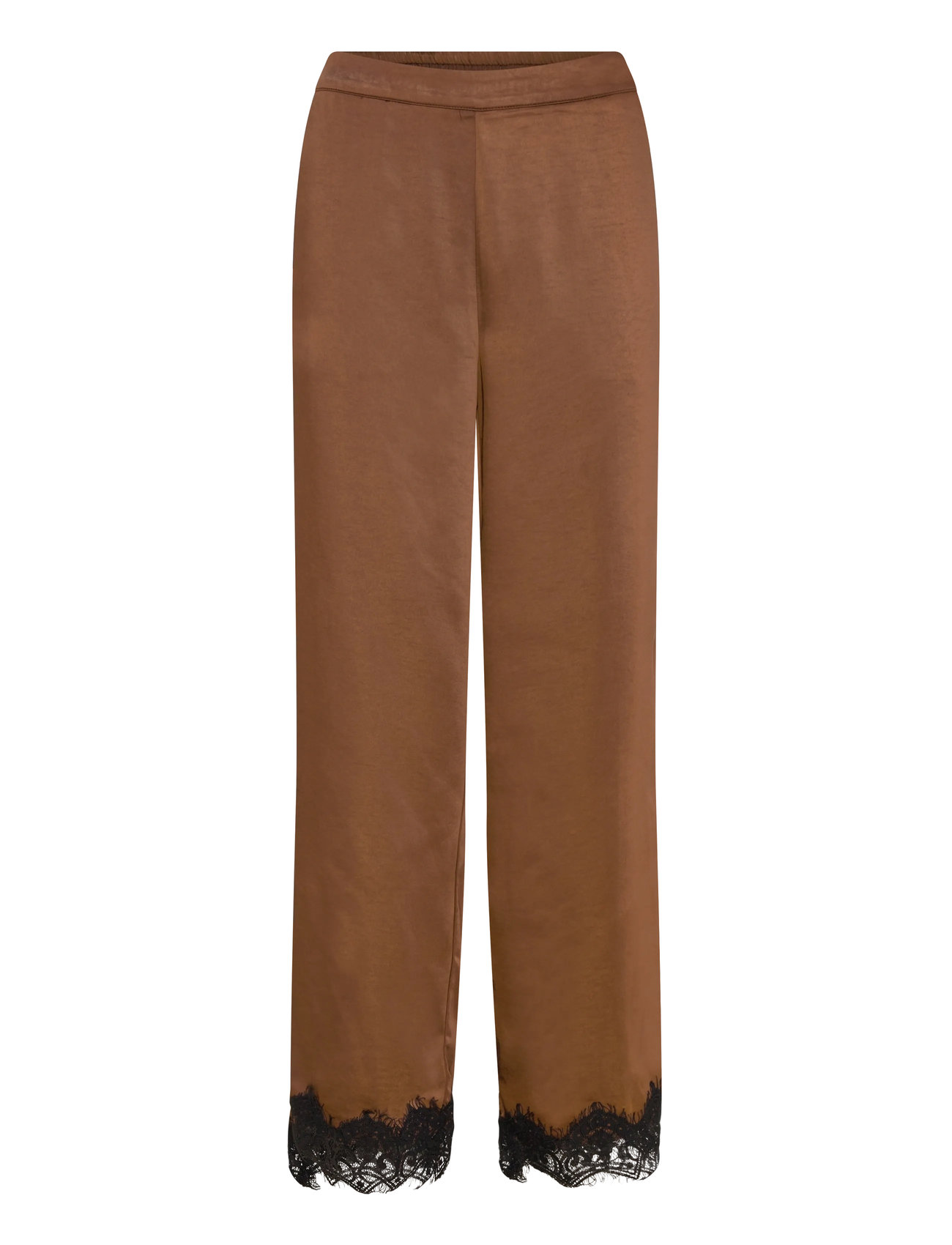 COSTER COPENHAGEN Hosen With Strickjacke Detail Braun - 34 - Damen