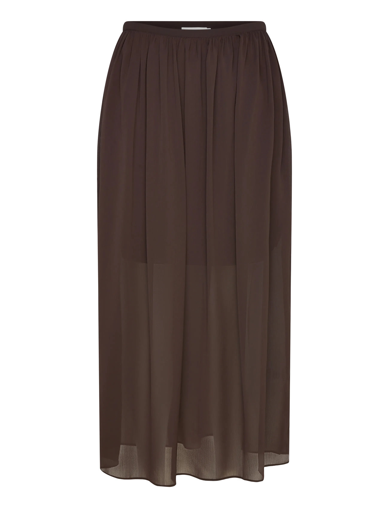 COSTER COPENHAGEN Transparent Midi Rock Braun - 36 - Damen