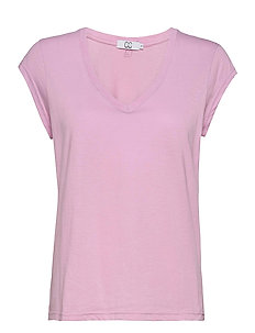 v neck purple t shirt