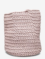 Cozy by Dozy - Cozy by Dozy Crochet Basket - uzglabāšanas grozi - pink - 1