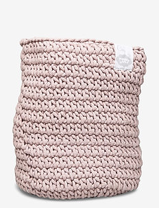 Cozy by Dozy Crochet Basket - uzglabāšanas grozi - pink