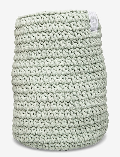Cozy by Dozy Crochet Basket - dekors - green