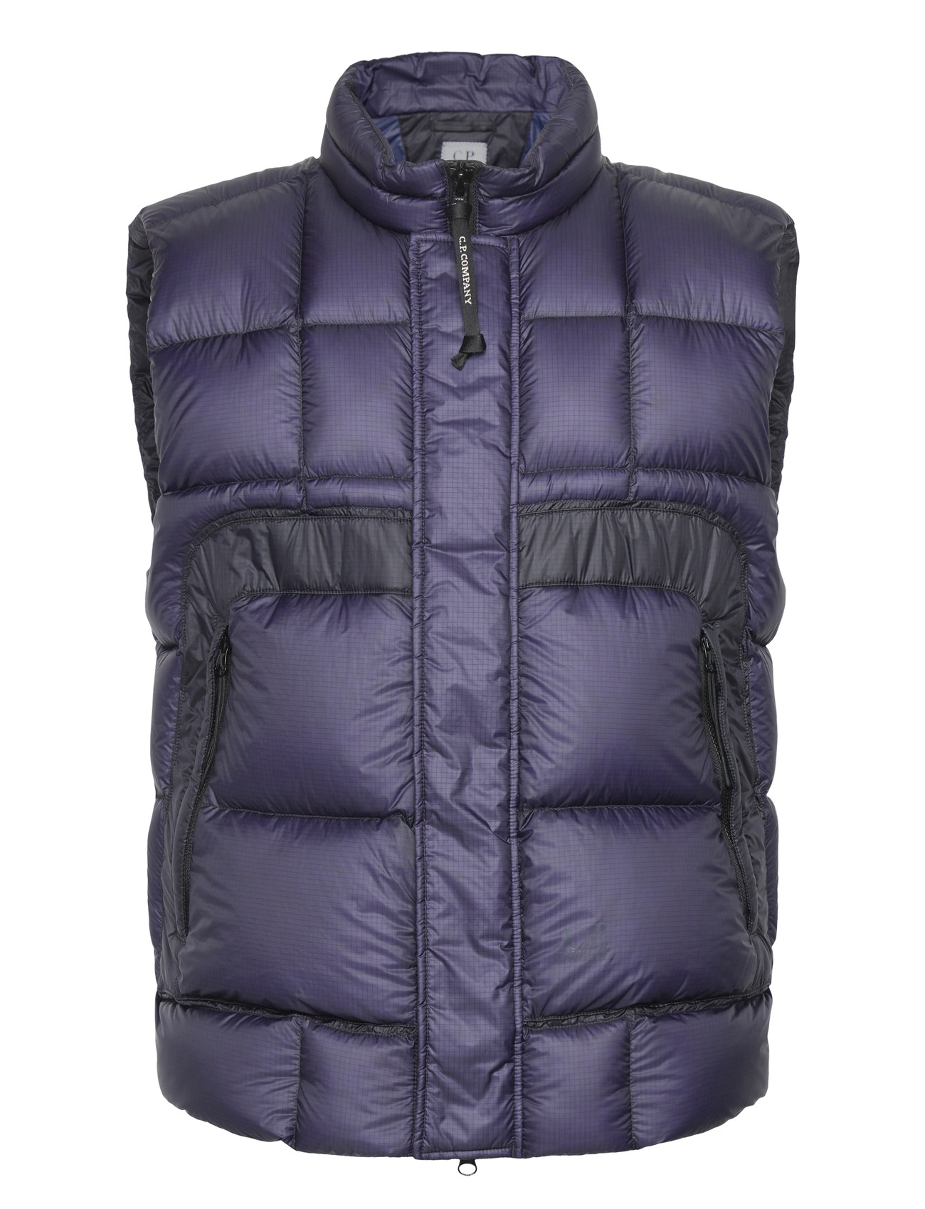 C.P. Company D.d. Shell Down Vest, L, Purple, Overtøj > Veste, Herre
