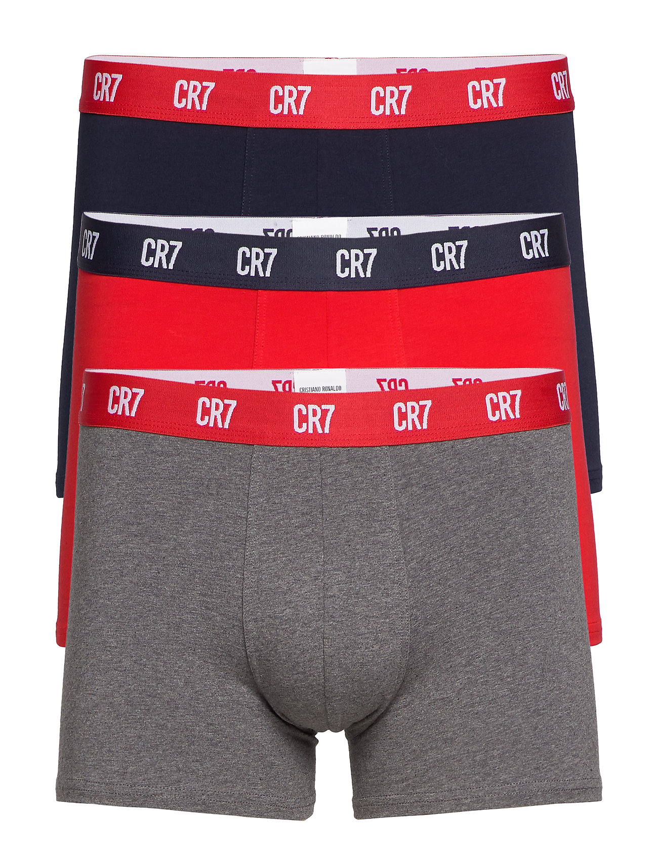 Multi colour CR7 Mens 3-Pack Boxers - Get The Label