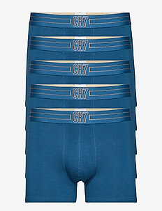 CR7 Basic,Trunk organic,5-pack - alushousut monipakkauksessa - blå