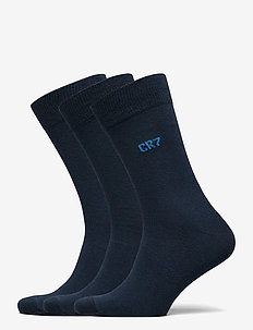 CR7 socks 3-pack - socken im multipack - dark blue