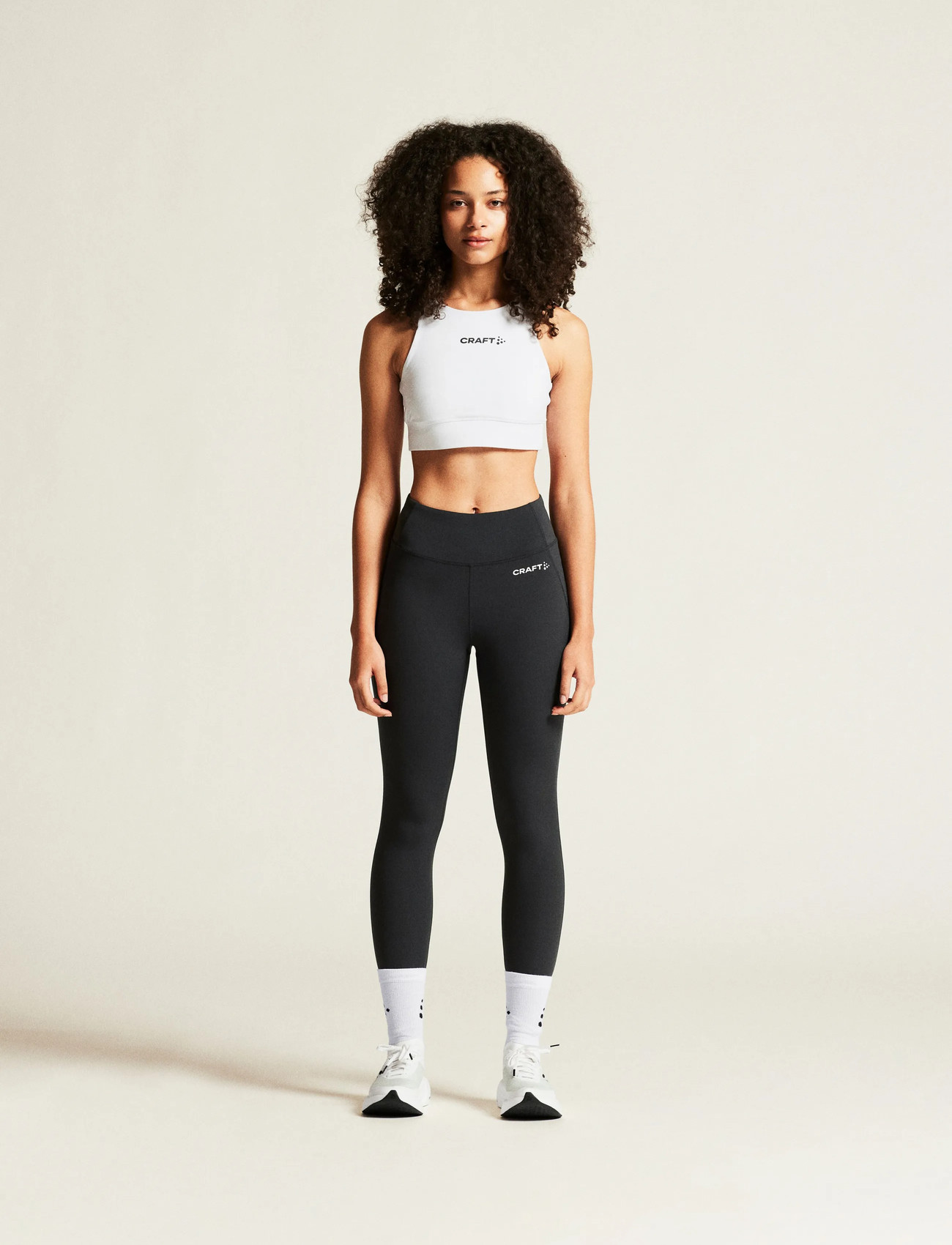 Craft Core Essence Tights 2 W, L, Black, Sportsbukser > Sportstræningsbukser, Dame