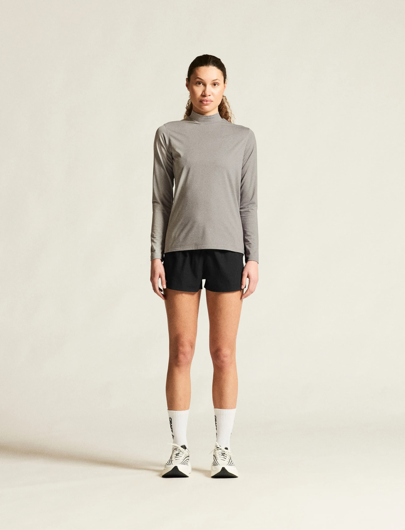 Craft Flow Mn Ls W, L, Grey, Sports Overdele & T-shirts > Sport Long Sleeve Overdele, Dame