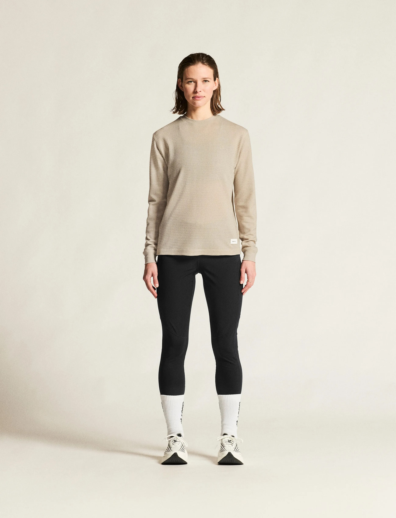 Craft Adv Essence Warm Wind Tights 2 W, XXL, Black, Sportsbukser > Sportstræningsbukser, Dame