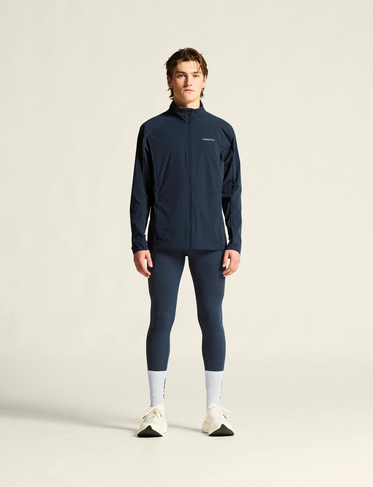 Craft Adv Essence Warm Tights 3 M, XXL, Navy, Sportsbukser > Sportstræningsbukser, Herre