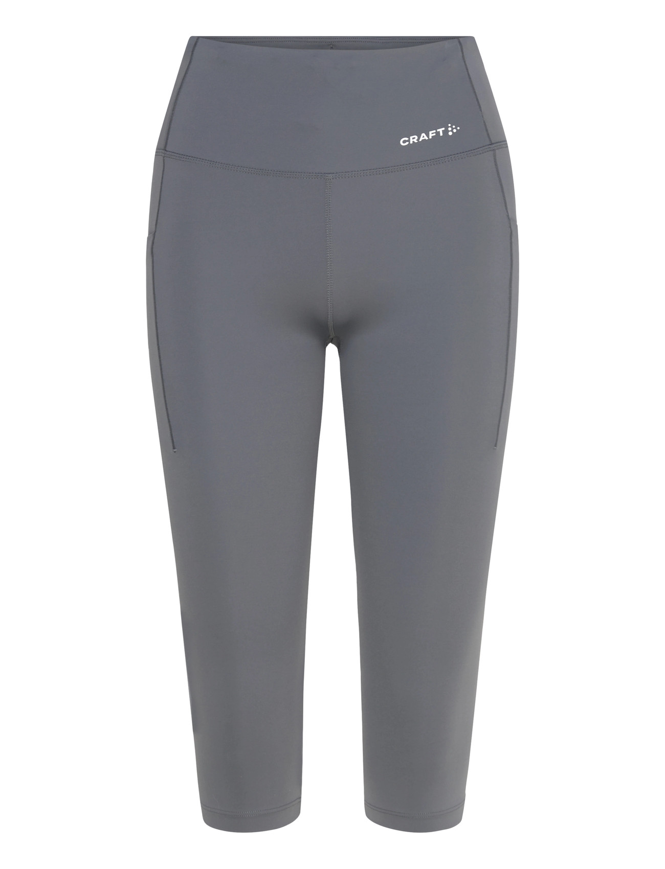 Craft Essence Capri 3 W, L, Grey, Sportsbukser > Sportstræningsbukser, Dame