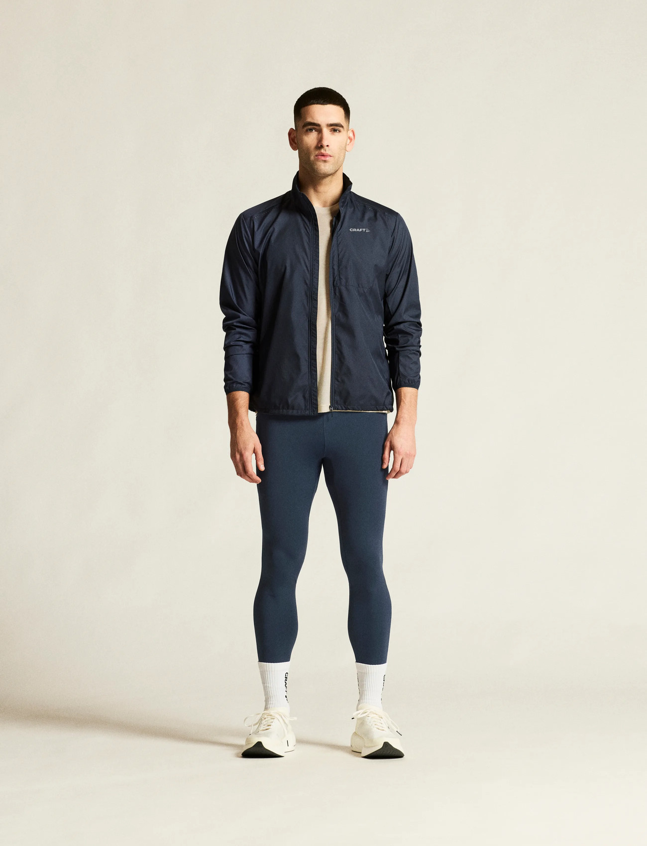 Craft Essence Wind Jacket 2 M, XL, Navy, Sport Jackets > Sport Training Jackets, Herre