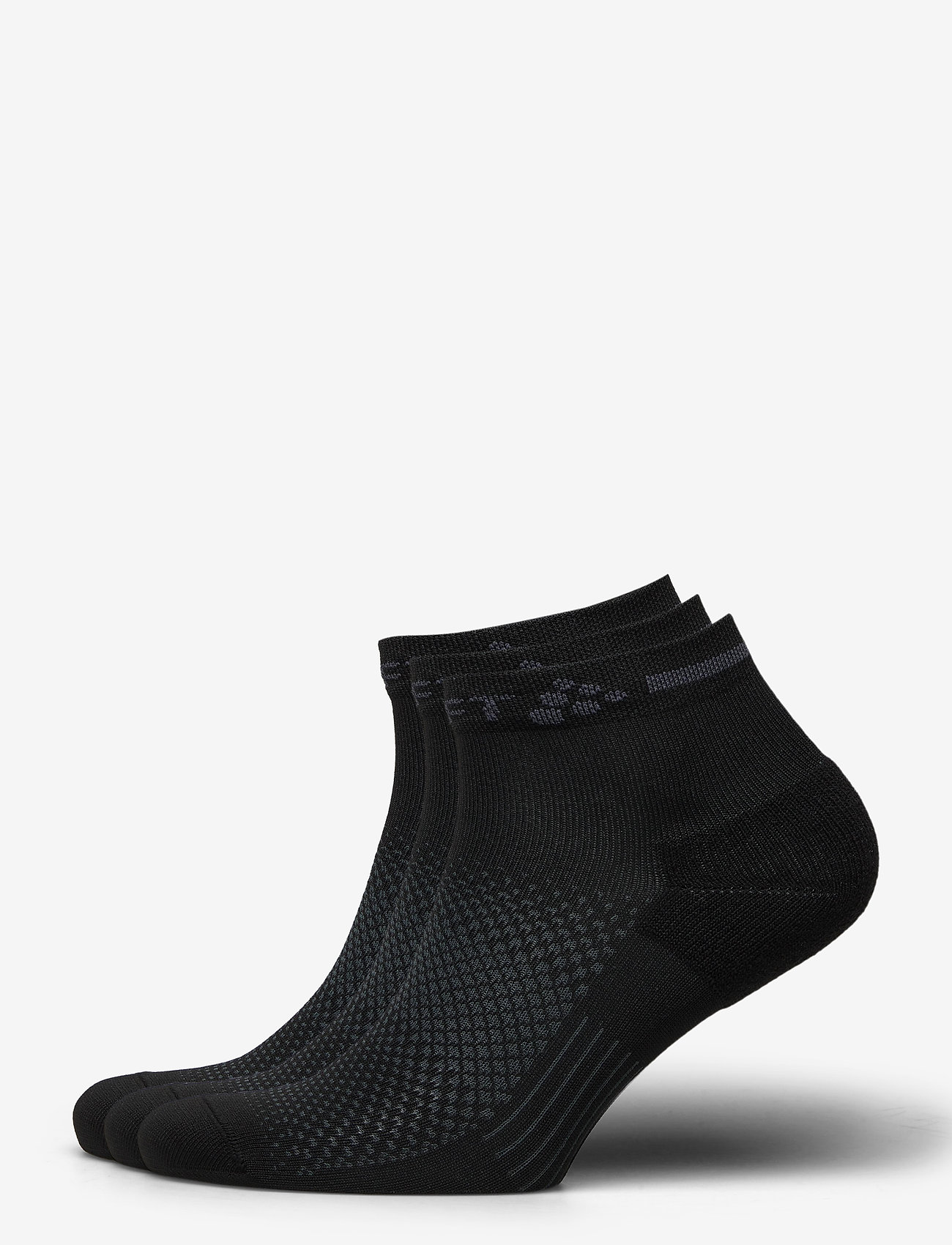 Craft - Core Dry Mid Sock 3-Pack - yogasokker - black - 0