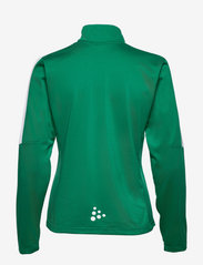Craft - Progress Halfzip LS Tee W - sweatshirts - green - 1