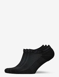 Core Dry Shaftless Sock 3-Pack - yogastrumpor - black