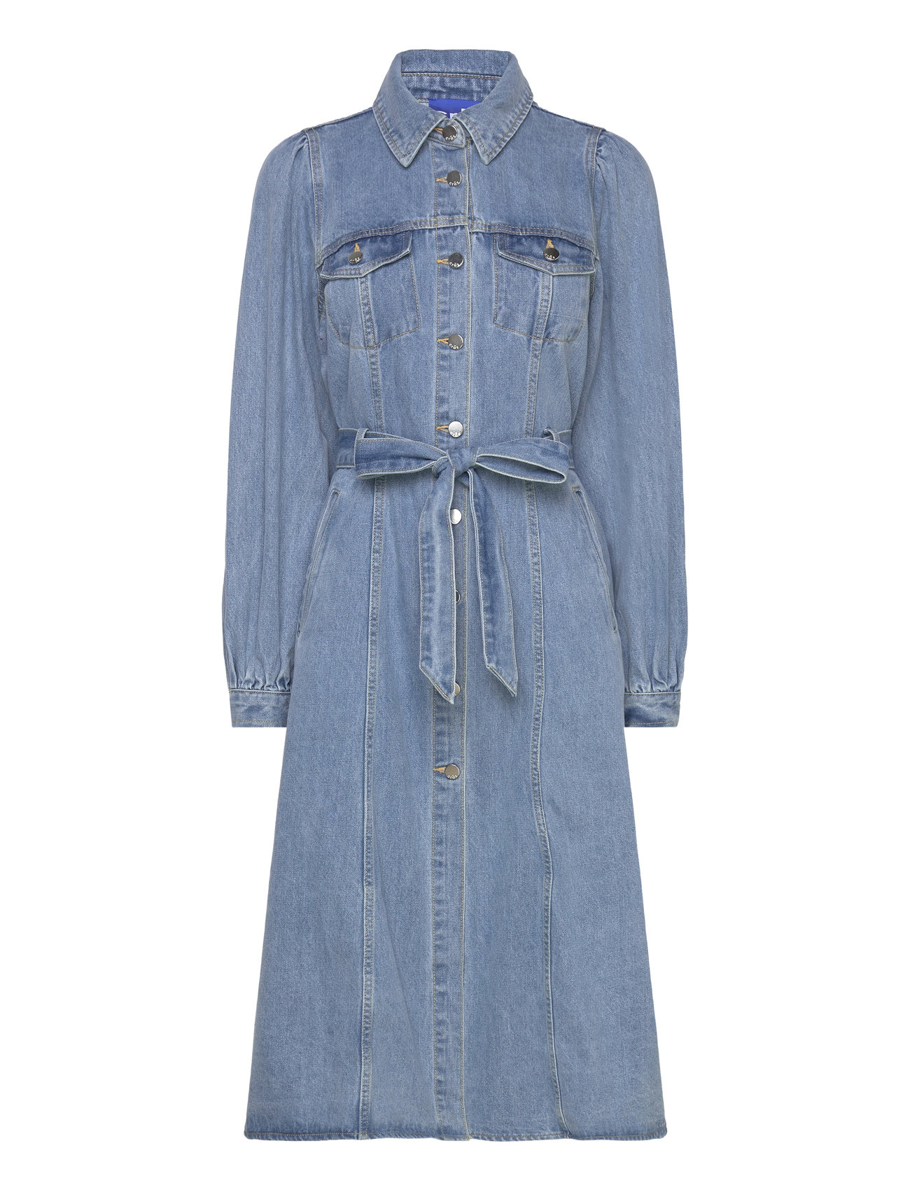 Cras Celinecras Dress Denim Blå