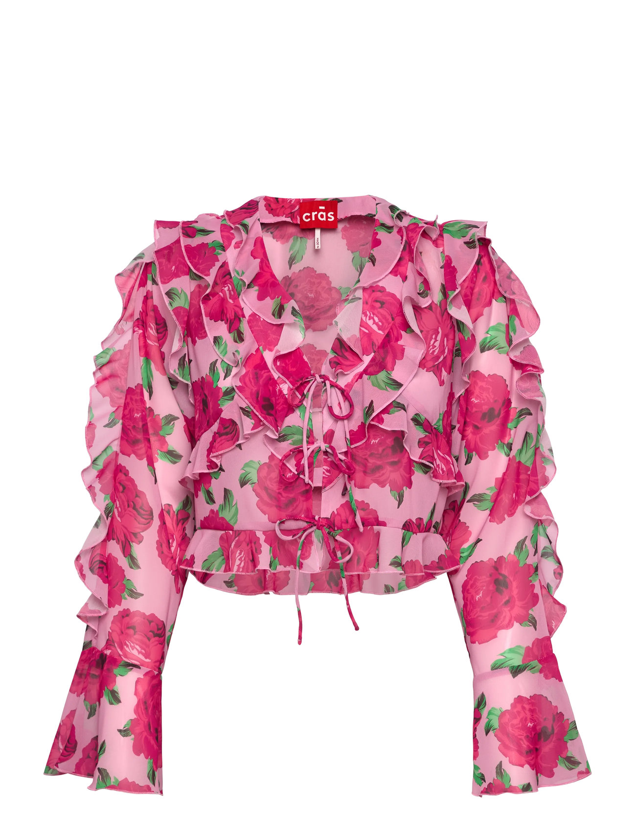 CRĀS Georgiacras Bluse Pink - 38 - Damen