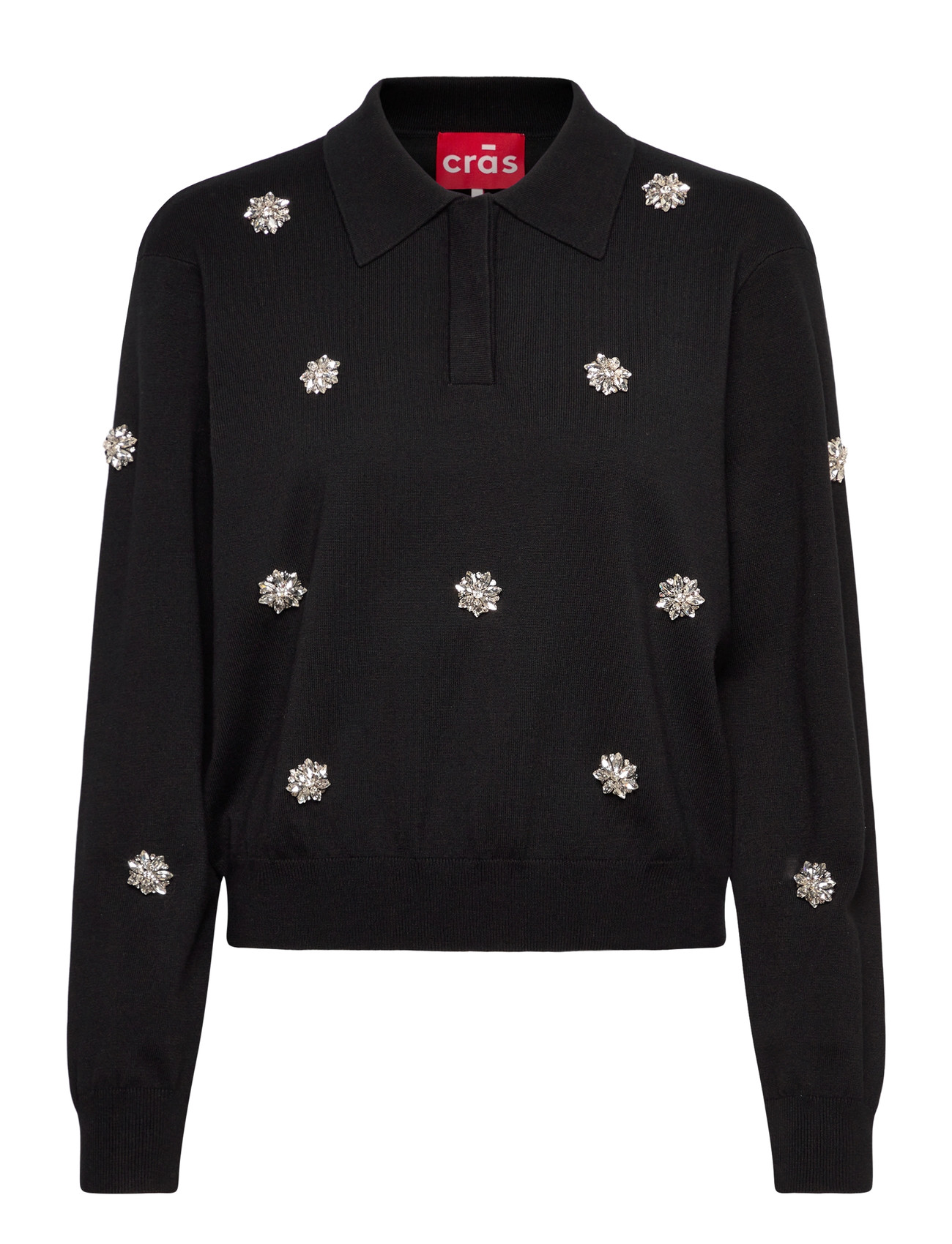 CRĀS Bridgetcras Polo Schwarz - 38 - Damen