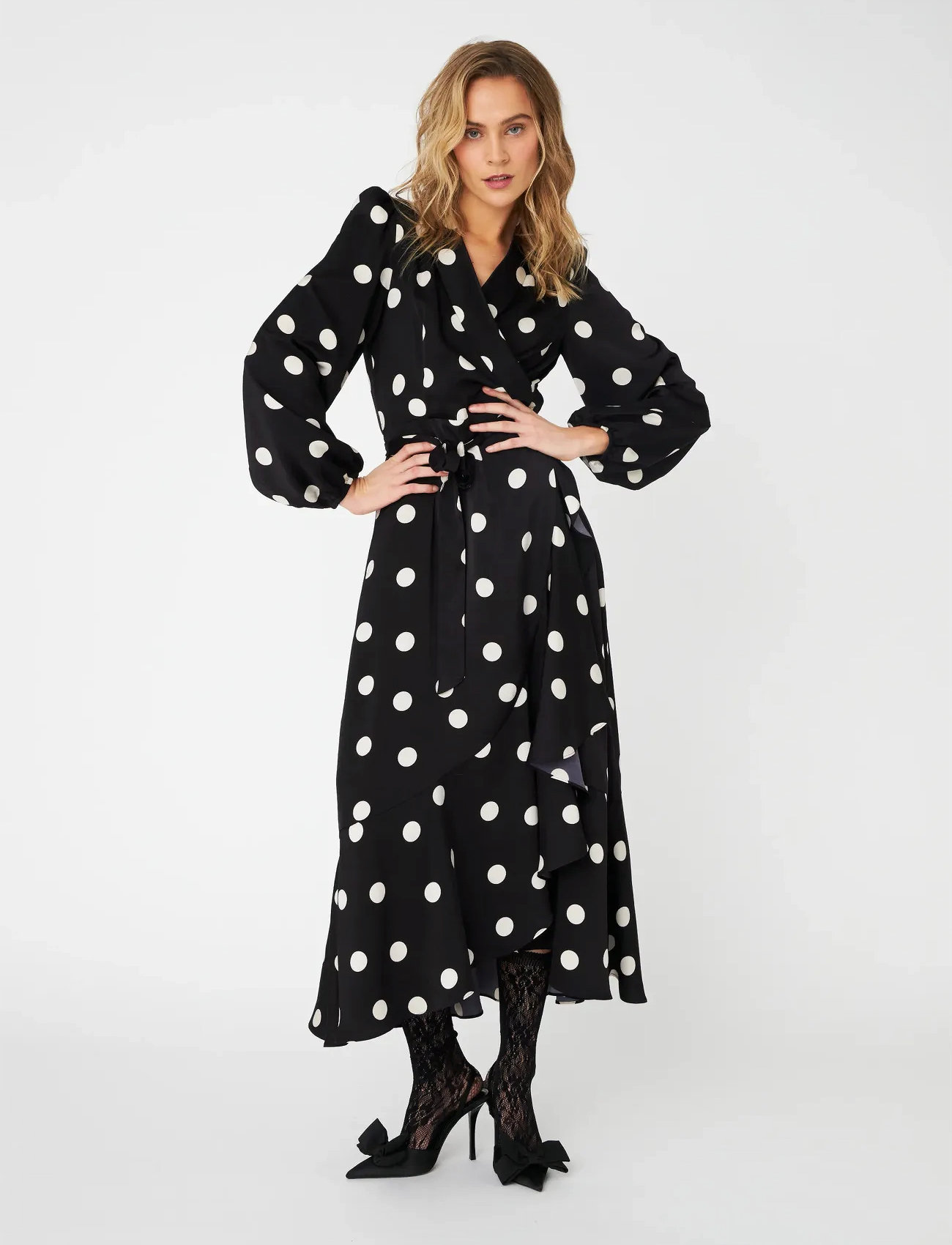 crās Laracras Dress, 34, Black, Kjoler > Wrap-Kjoler, Dame