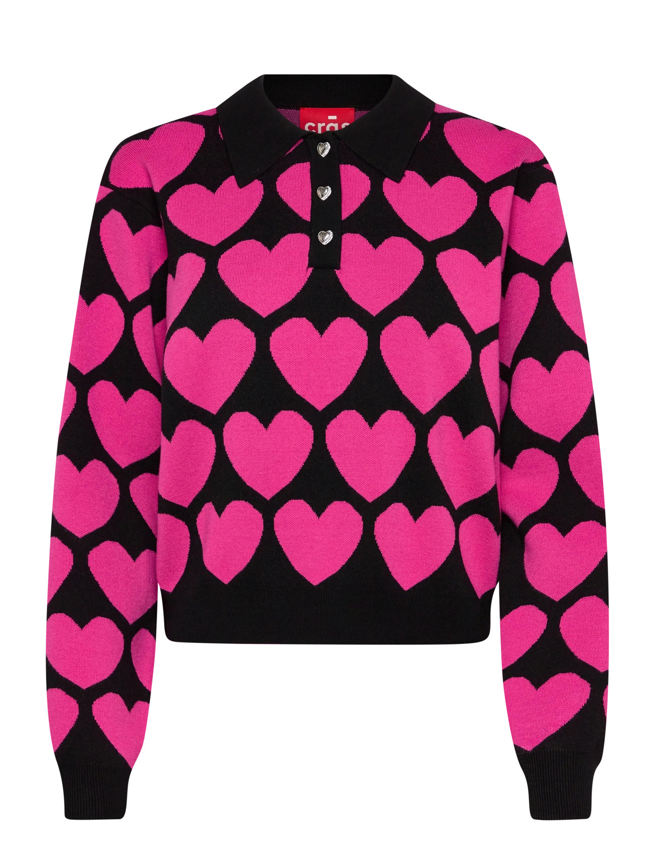 CRĀS Lovemycras Pullover Pink - 44 - Damen
