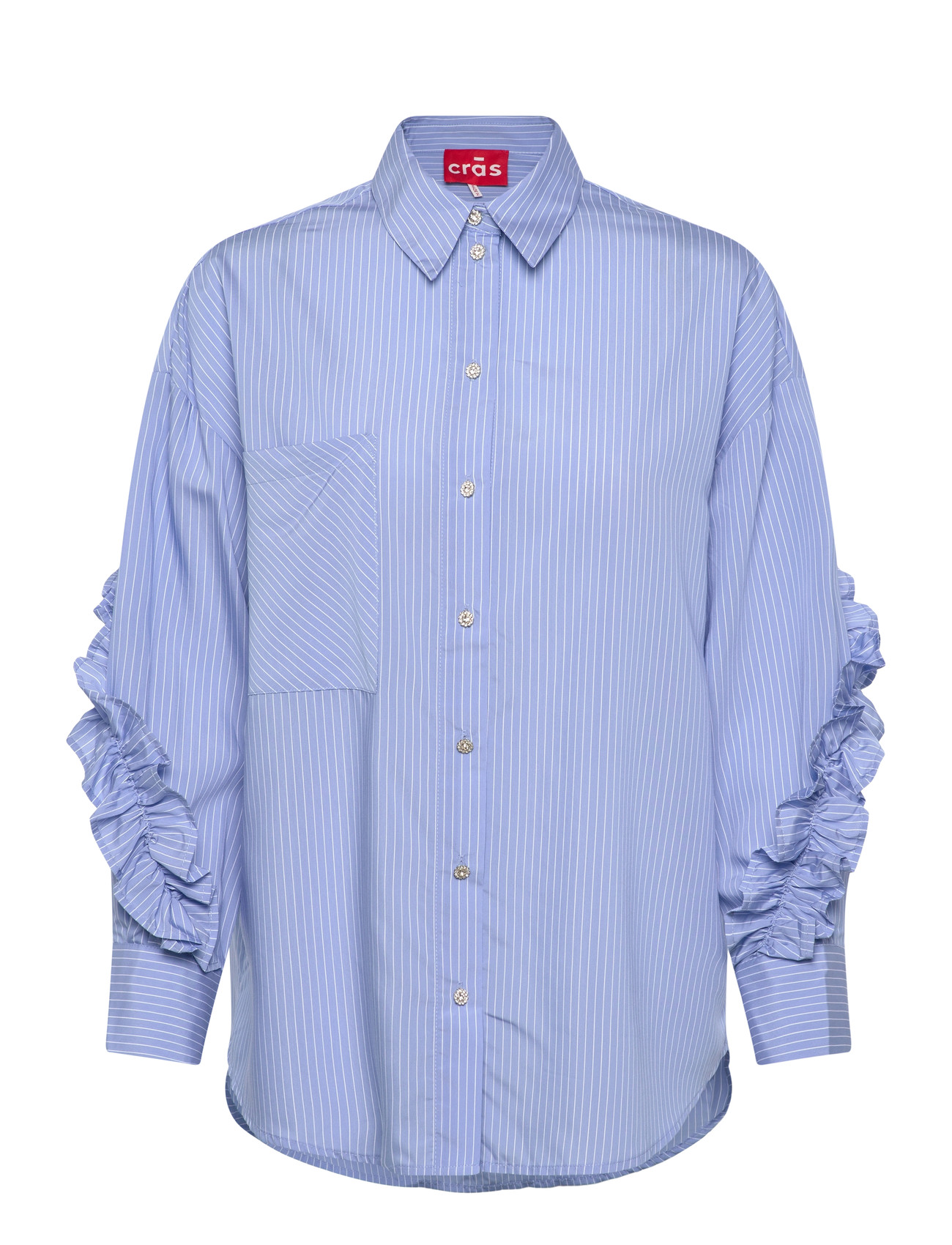 CRĀS Tulumcras Shirt Blau - 34 - Damen