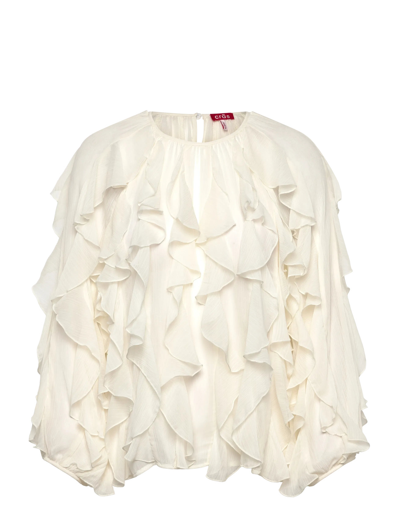 CRĀS Ryacras Bluse Cream - 38 - Damen