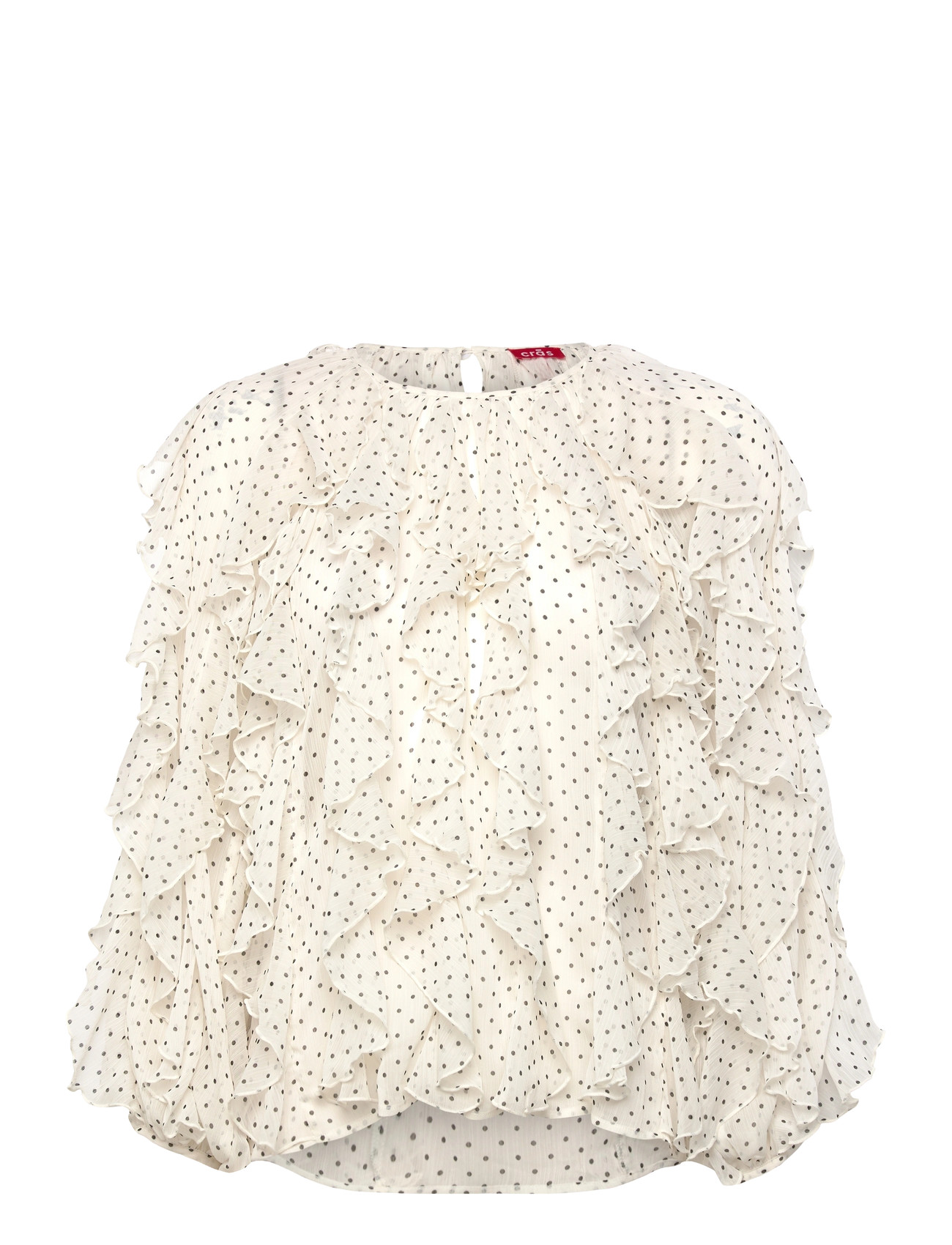 crās Ryacras Blouse, 34, Cream, Bluser > Langærmede, Dame