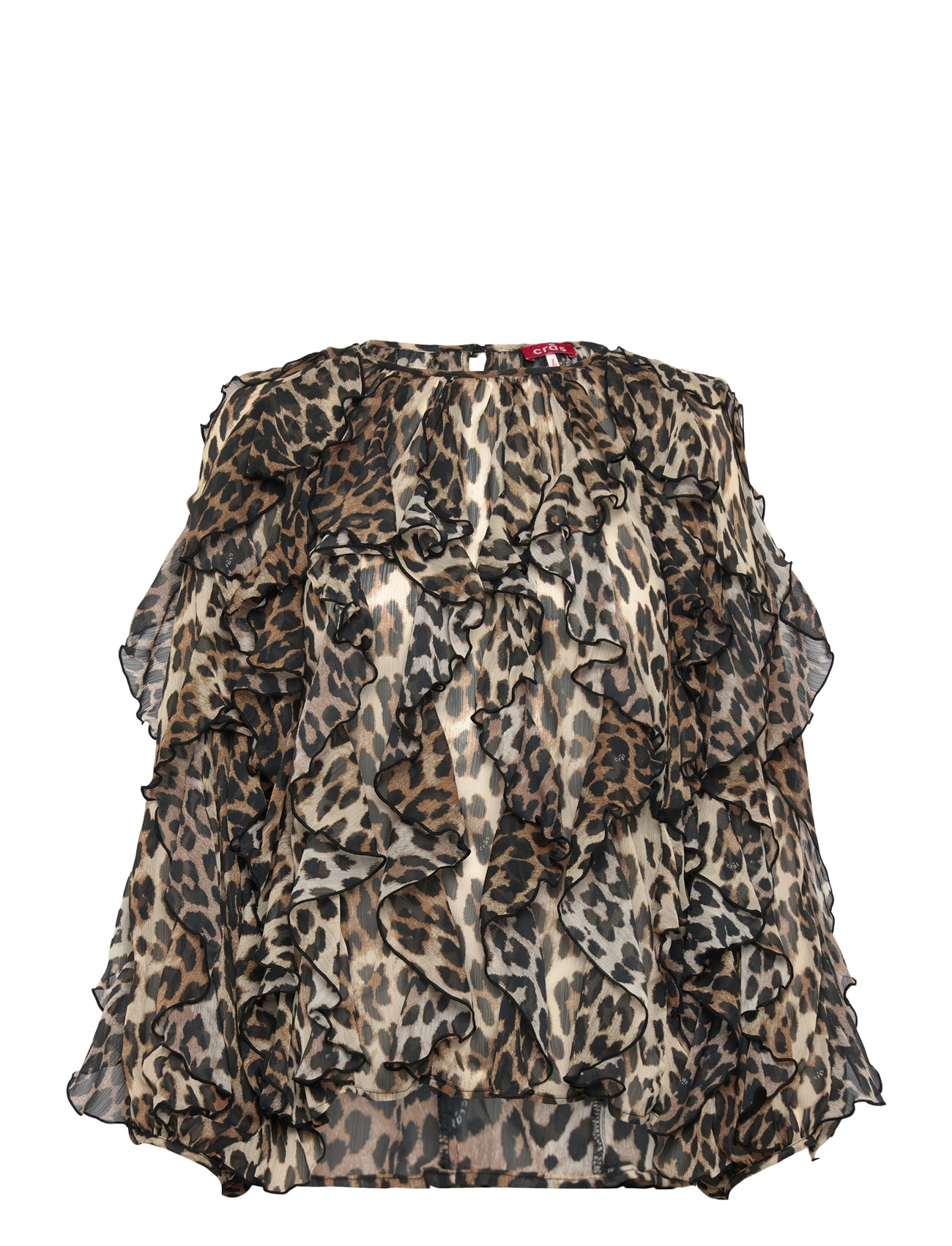 crās Ryacras Blouse, 42, Brown, Bluser > Langærmede, Dame