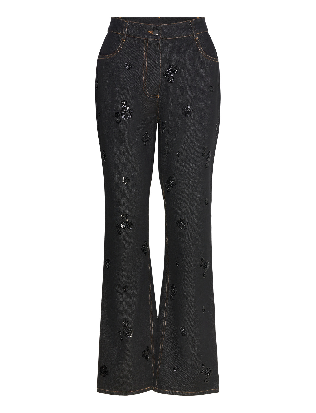 CRĀS Pearlycras Jeans Schwarz - 38 - Damen