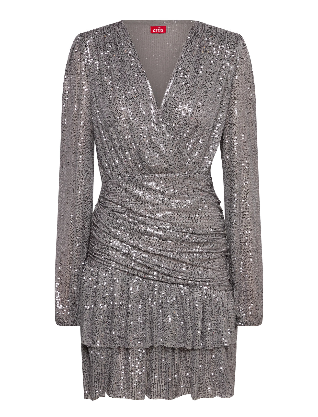 crās Angelcras Dress, 38, Silver, Kjoler > Kort Kjole, Dame
