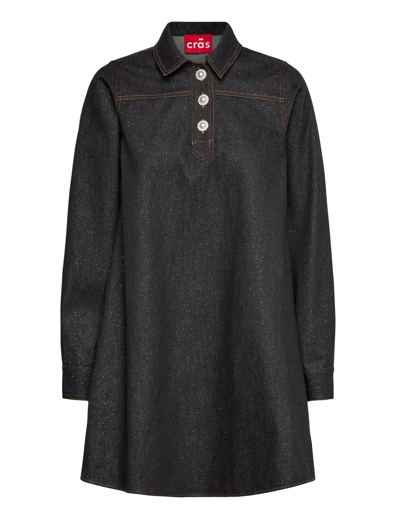 crās Dendracras Dress, 42, Black, Kjoler > Kort Kjole, Dame