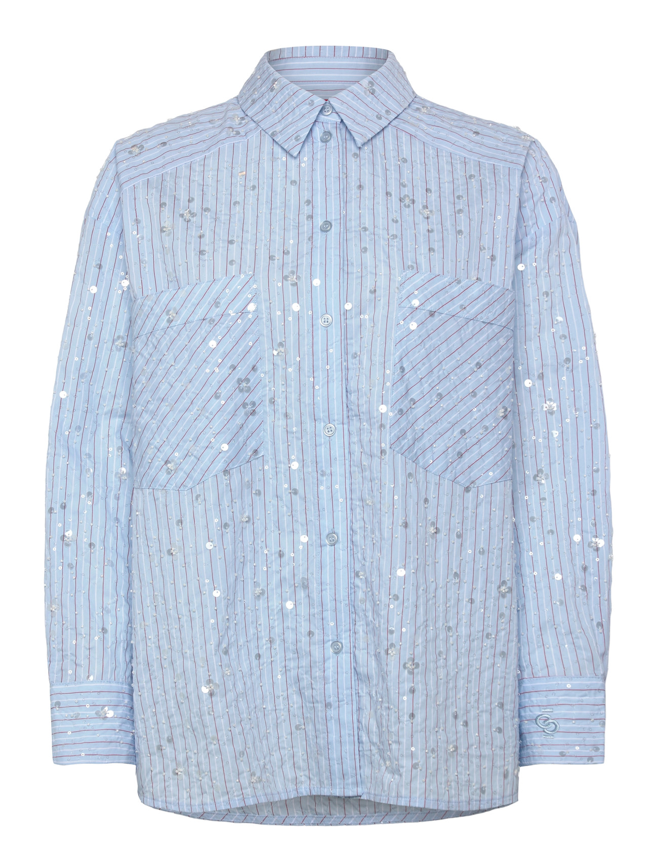 crās Elliecras Shirt, 42, Blue, Skjorter > Langærmede, Dame
