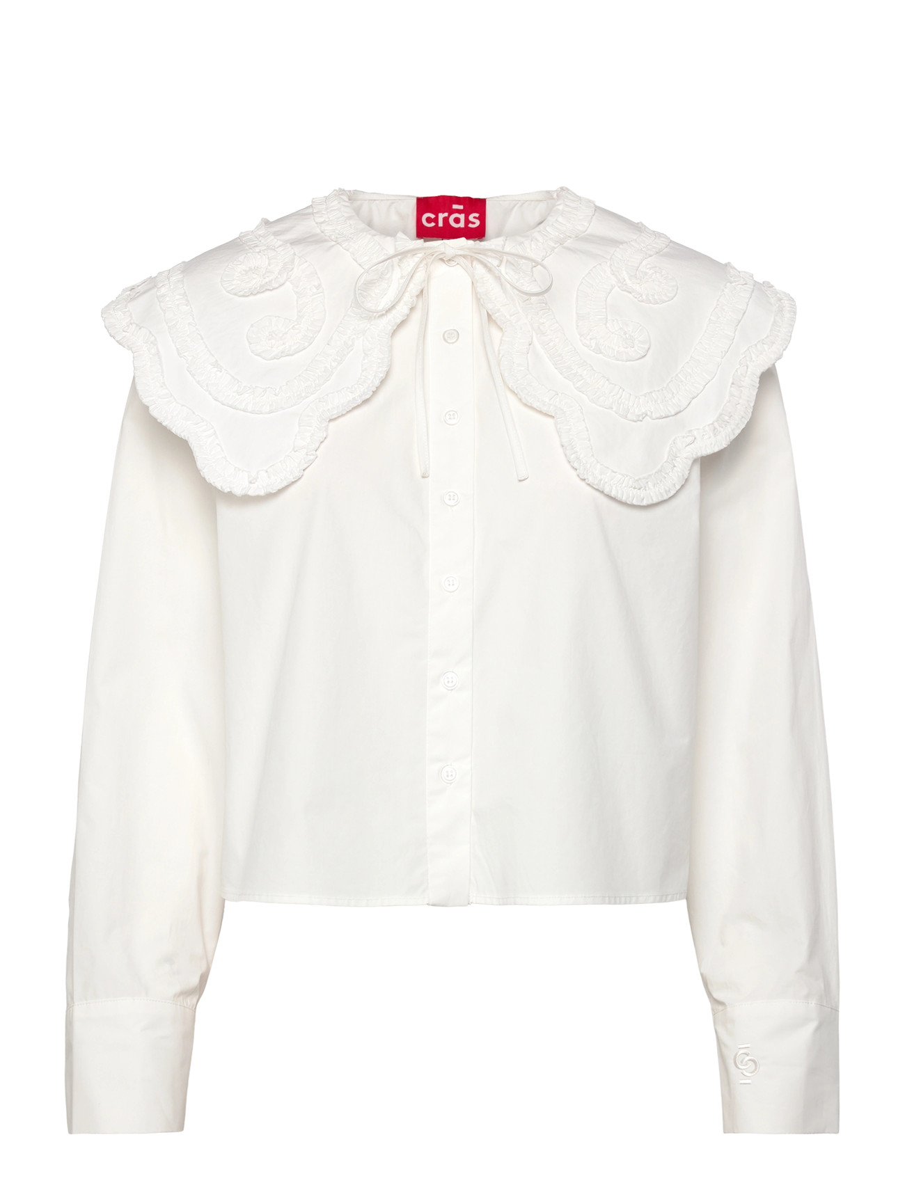 crās Jaycras Shirt, 36, White, Bluser > Langærmede, Dame