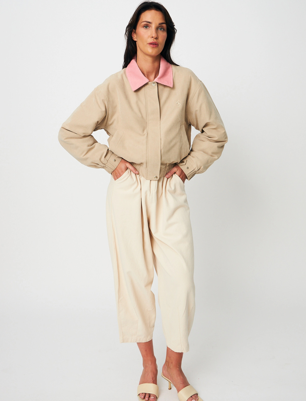 crās Sablecras Jacket, 36, Beige, Jakker > Bomberjakker, Dame