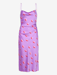 Rachelcras Strap Dress - sommerkjoler - lilac lips