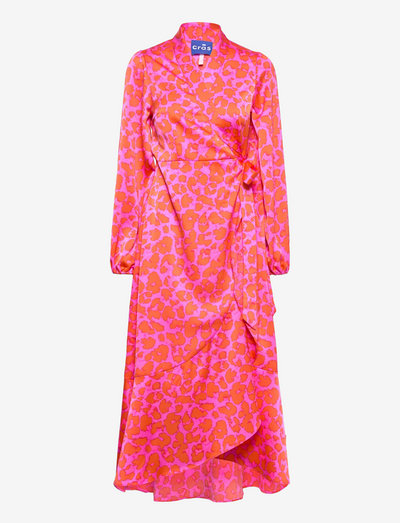 Laracras Dress - sommerkjoler - pink leo