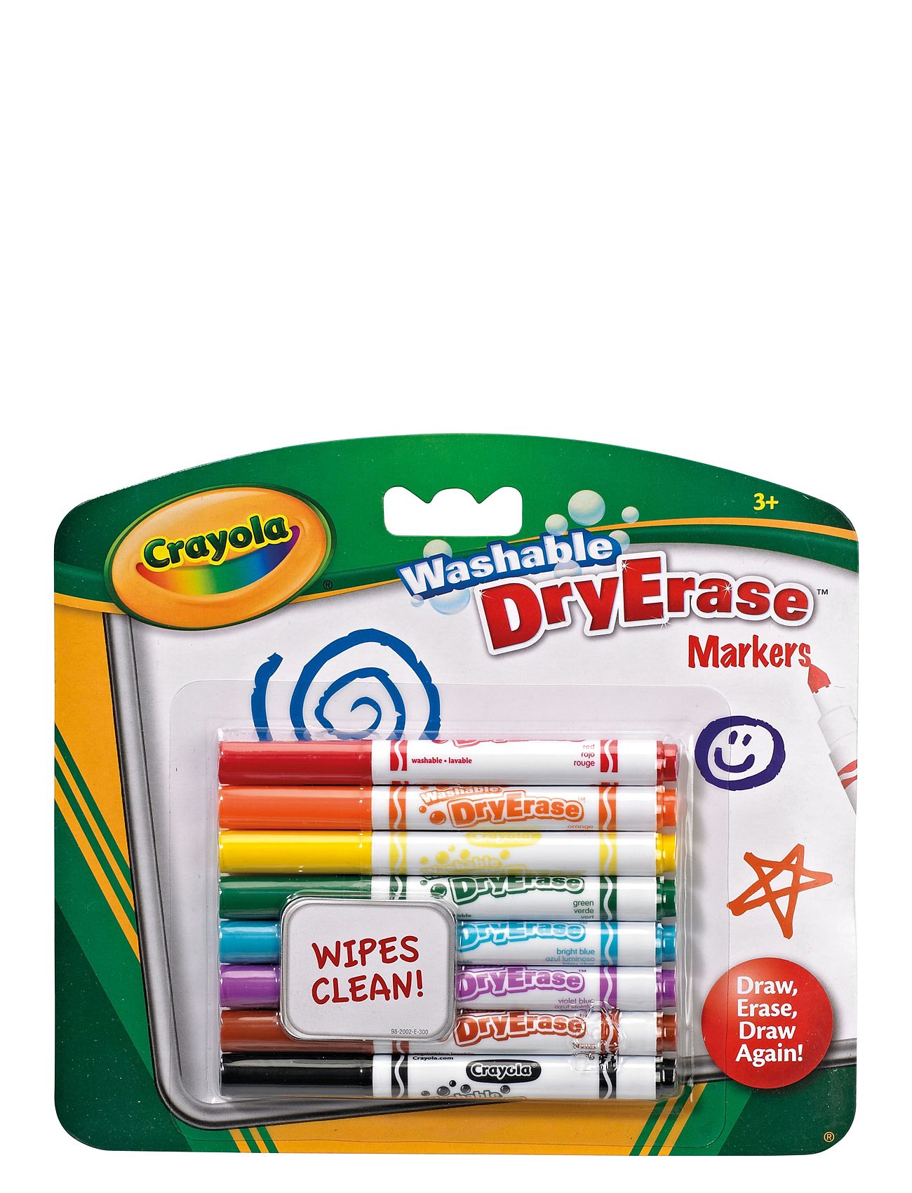 Crayola Crayola 8 Washable Dry Erase Markers Multi/patterned