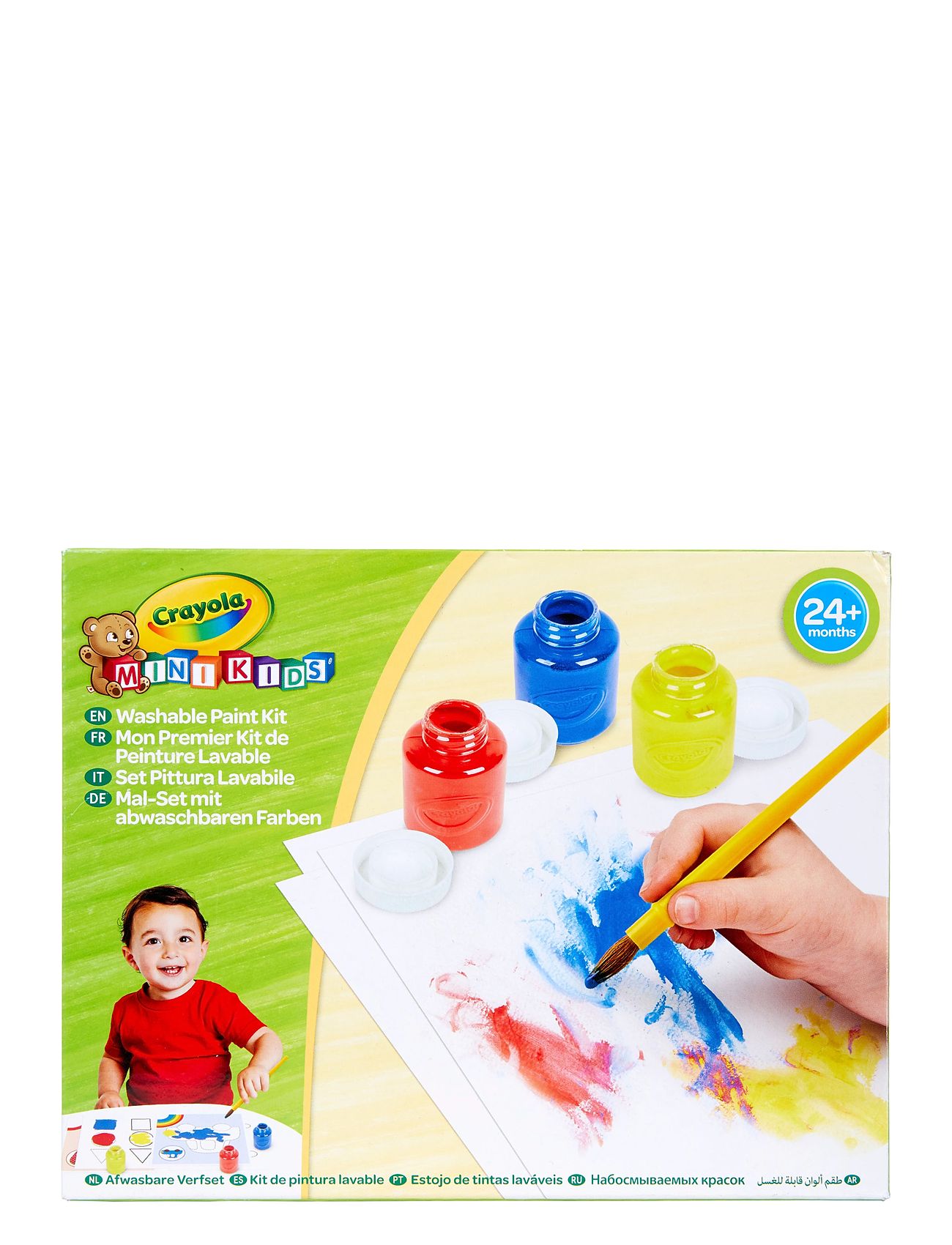 Crayola Mini Kids Washable Paint Kit Toys Creativity Drawing & Crafts Drawing Paints Multi/patterned Crayola