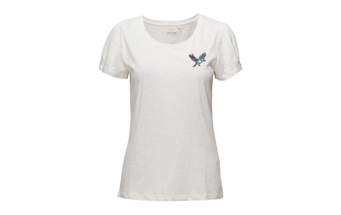 100 Gold Cream T shirt Bree Amber Coton xwqUqXH