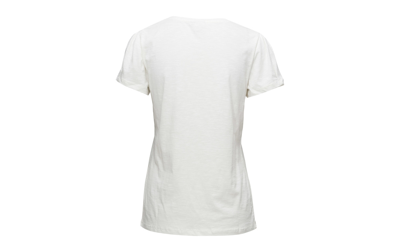 100 Gold Cream T shirt Bree Amber Coton xwqUqXH