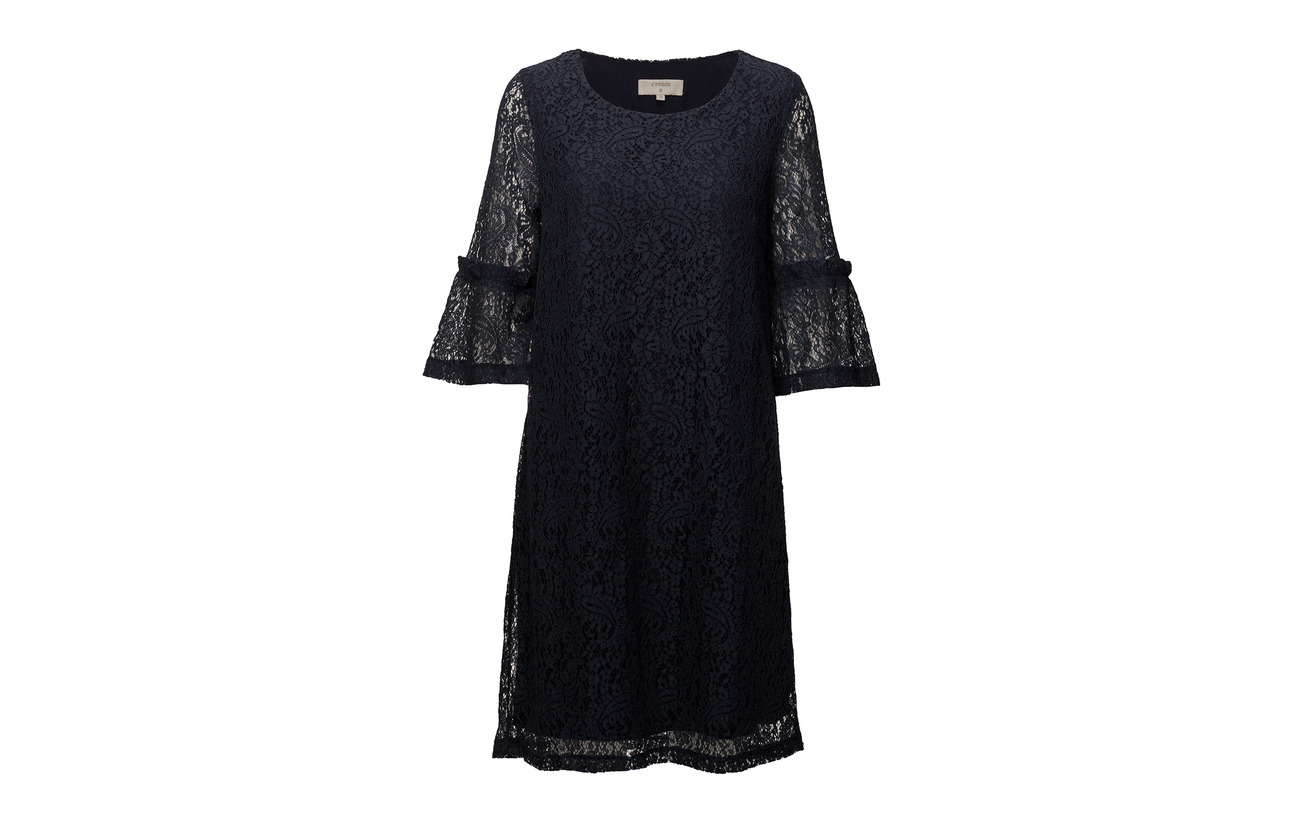 Felina Cream Viscose Lace Dress Doublure Intérieure 100 Blue Royal Équipement Navy dqBq4Prc