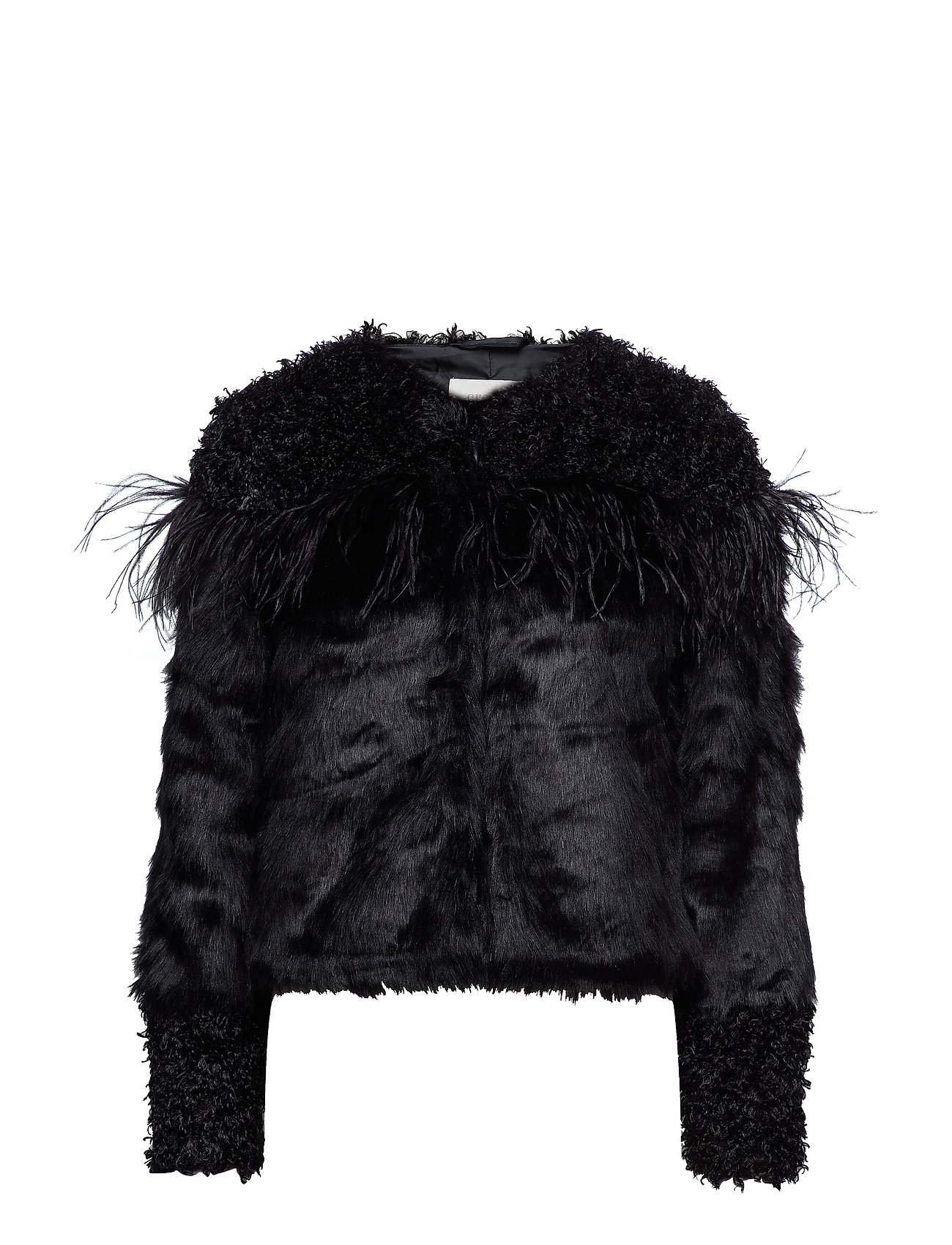 Jeanelle Fake Fur Kunstbont Zwart Cream cream kopen in de aanbieding