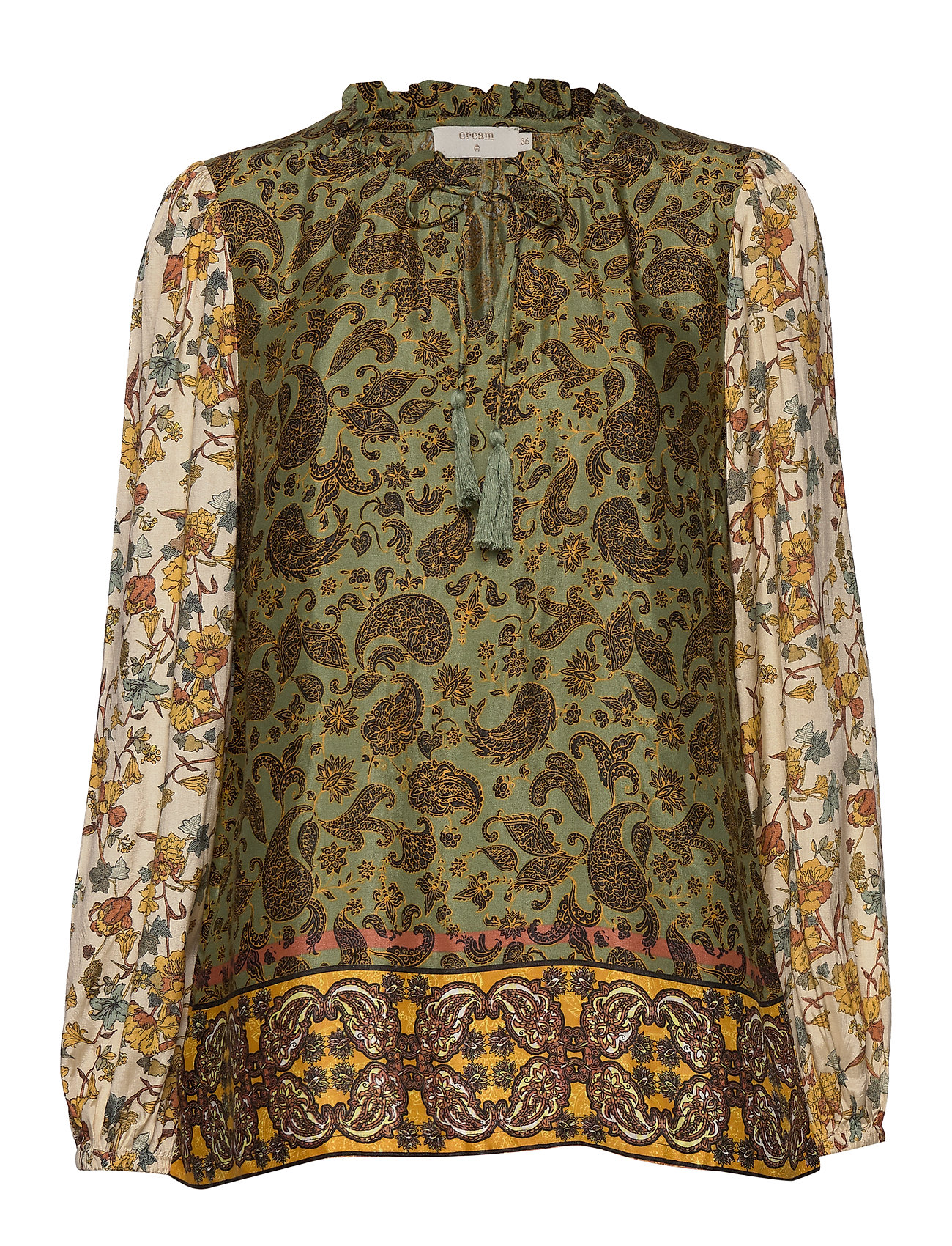 Emmeliecr Blouse Patterned Cream