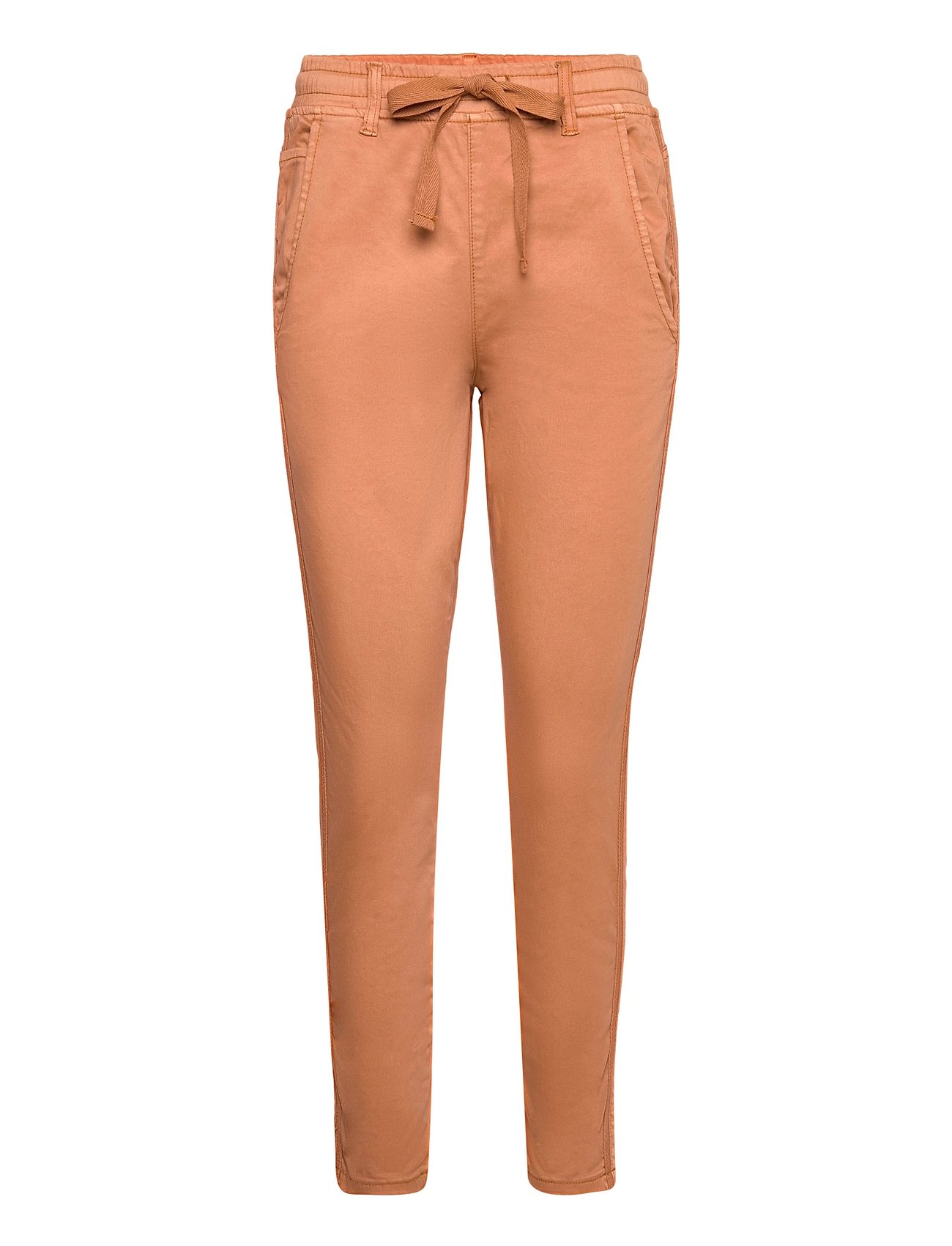 Crdonne Twill Ankl Pant Orange Cream