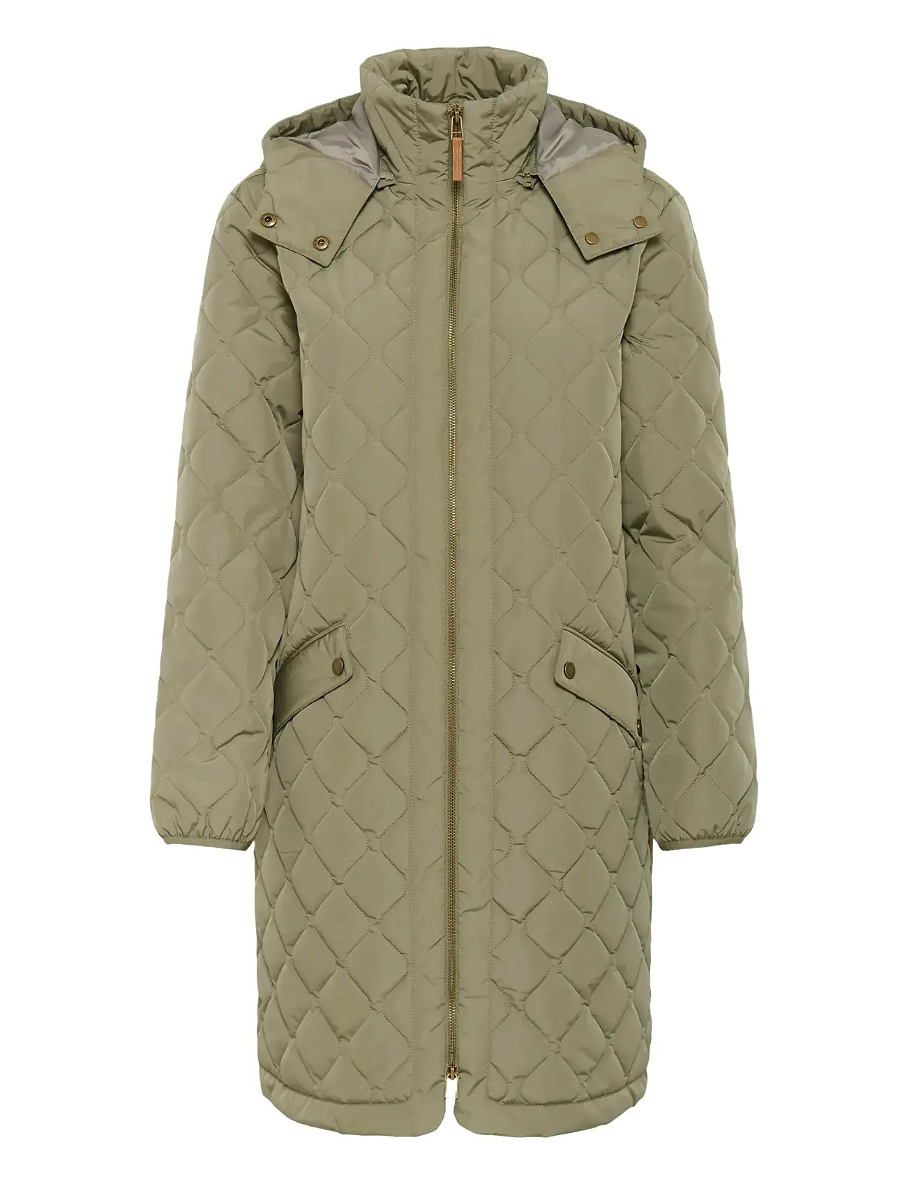 CREAM Crarwen Jacke W. Hood Khaki - 34 - Damen
