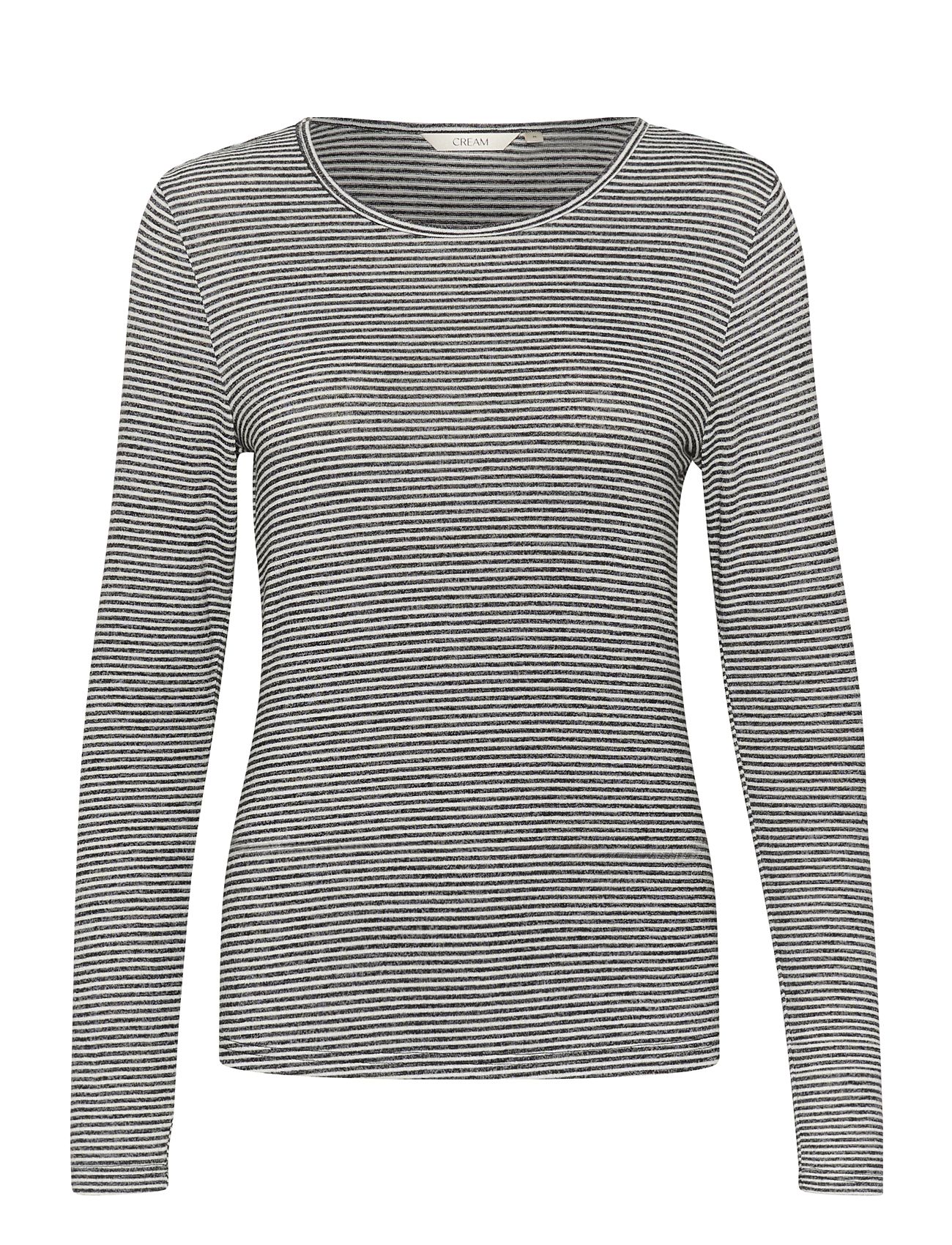 Cramma Ls T-Shirt Black Cream