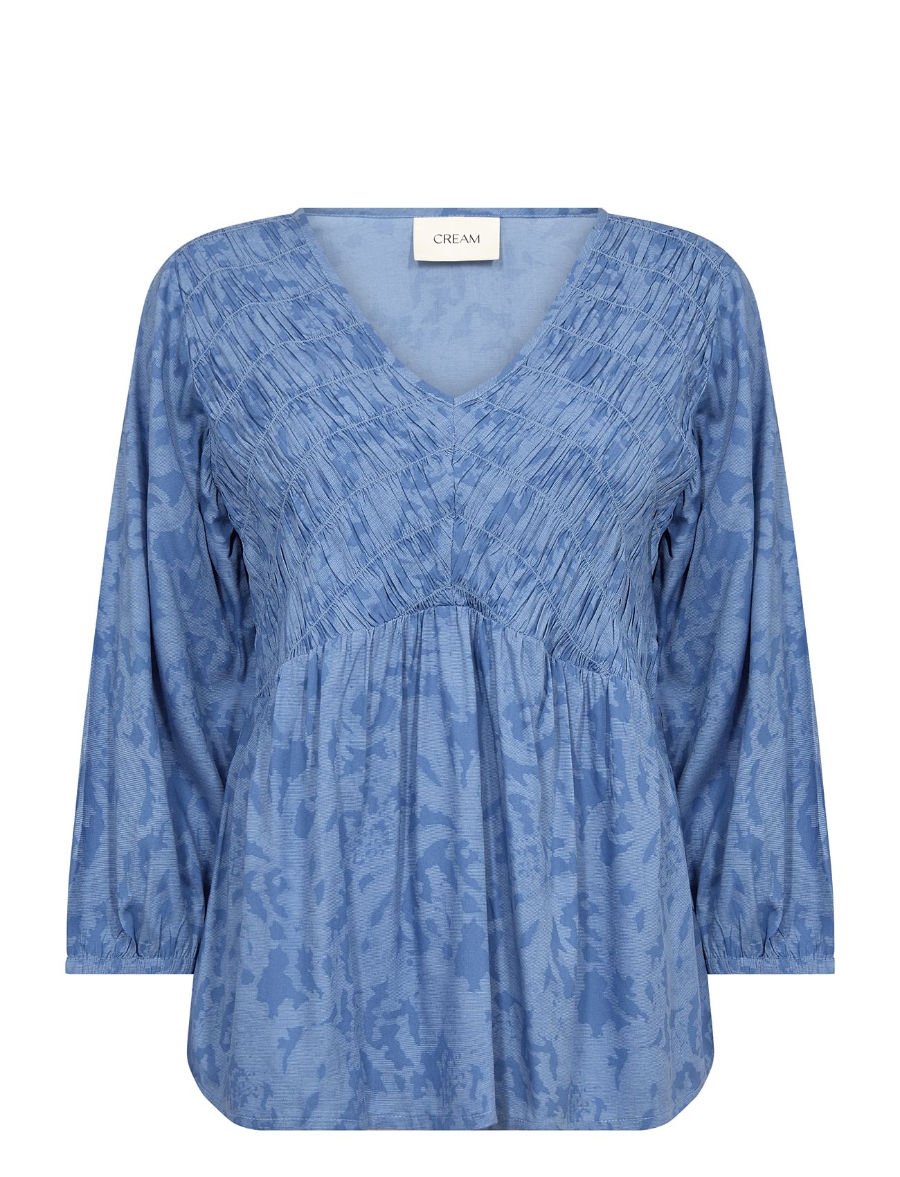 CREAM Crtiah Smock Bluse Blau - 38 - Damen