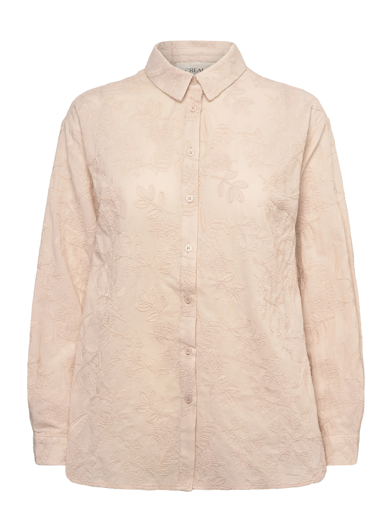 Cream Crluna Shirt, 38, Beige, Skjorter > Langærmede, Dame
