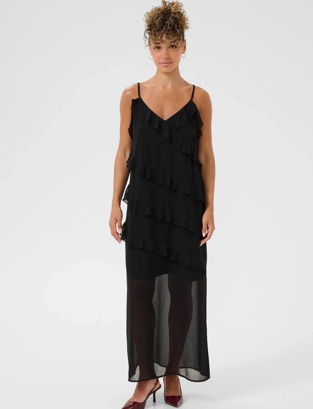 Cream Crtima Dress, 34, Black, Kjoler > Knælange Og Midi, Dame