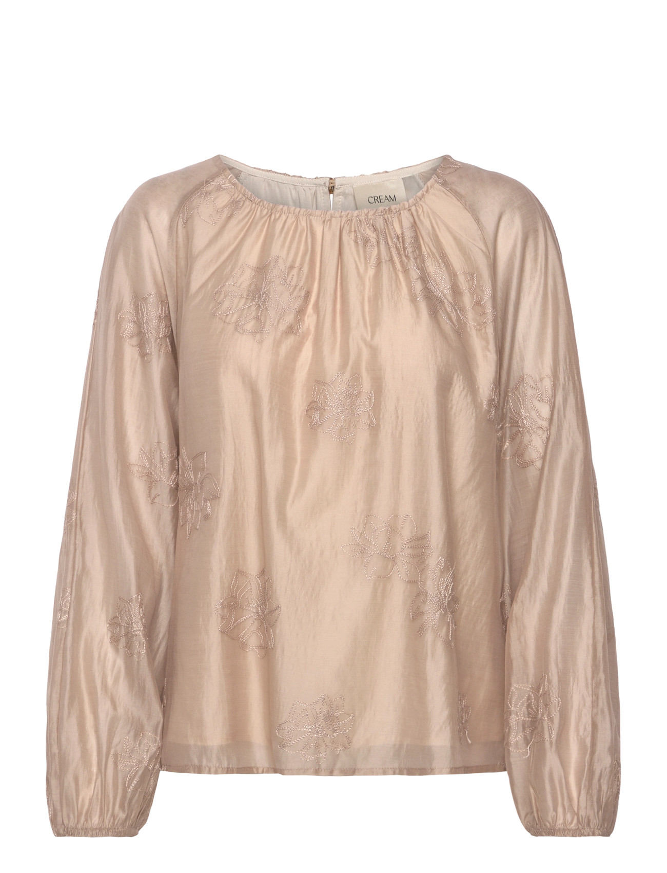 Cream Crbine Blouse, 36, Beige, Bluser > Langærmede, Dame